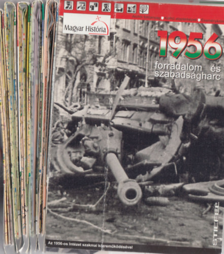 6 db Magyar História térkép: 1956 - forradalom és szabadságharc + A magyar nemzeti jelképek és ereklyék + Az erdélyi fejedelemség + Magyarság néprajzi térképe + 1848-49 - forradalom és szabadságharc Magyarországon + A magyar irodalom
