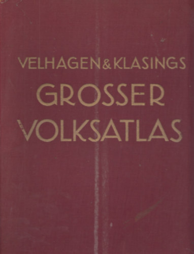 Velhagen & Klasings Grosser Volksatlas