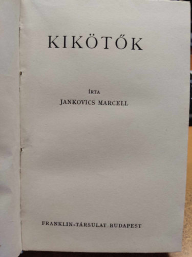 Dr. Jankovics Marcell - Kiktk