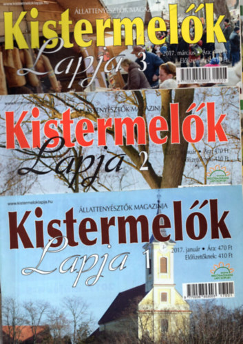 Bagi Orsolya - Kistermel�k Lapja 2017. 61. �vf. ( 12 sz�m egy�tt , teljes �vfolyam )