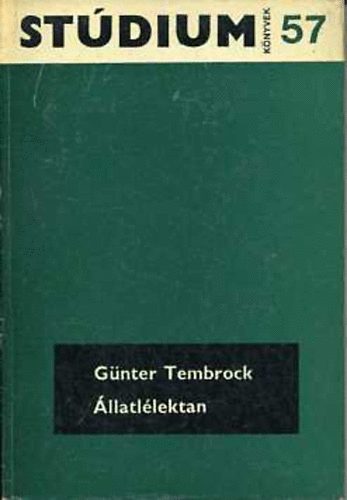 Gnter Tembrock - llatllektan