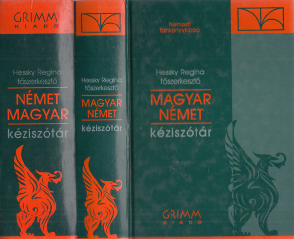 Hessky Regina  (szerk.) - Magyar-n�met k�zisz�t�r + N�met-magyar k�zisz�t�r