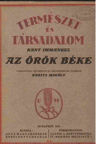 Immanuel Kant - Az rk bke
