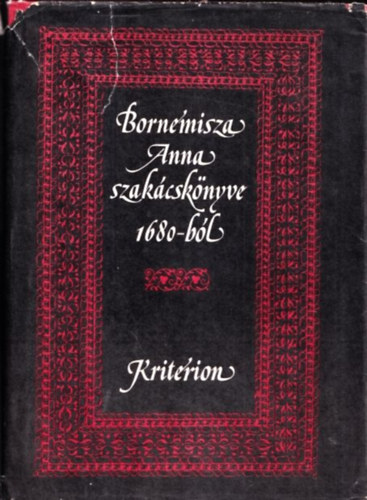 Bornemissza Anna - Bornemissza Anna szak�csk�nyve 1680-b�l