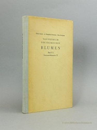 Fritz Koch - Taschenbuch der heimischen blumen -band 2:sommerblumen