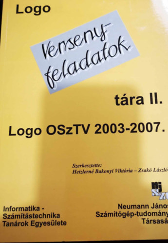 Mszrosn Tamsn-Zsak Lszl szerk. - Logo Orszgos Szmtstechnikai Tanulmnyi Verseny 2003-2007