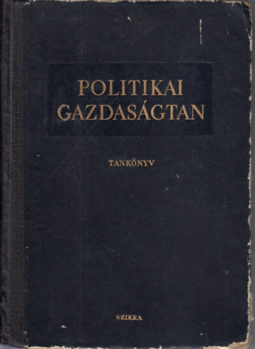 Szikra - Politikai Gazdas�gtan tank�nyv