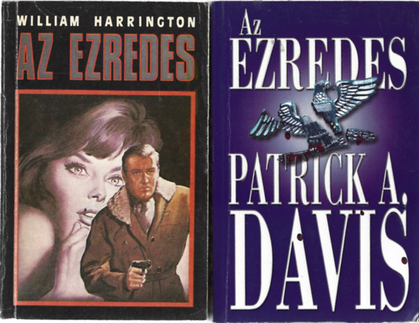2 db k�nyv, William Harrington: Az ezredes, Patrick A. Davis: Az ezredes