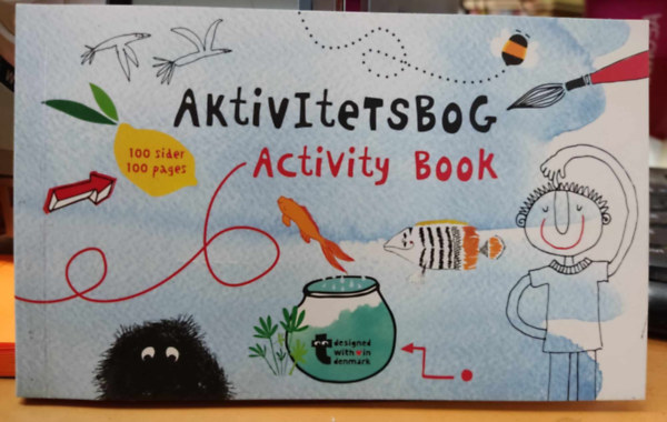 Activitetsbog - Activity Book - Foglalkoztat knyv 100 oldalon