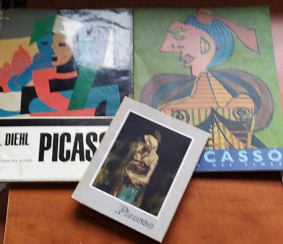 Krner va (szerk.), Gaston Diehl - 3 db Picasso knyv:2 db Picasso+Picasso for all Times(angol nyelven)