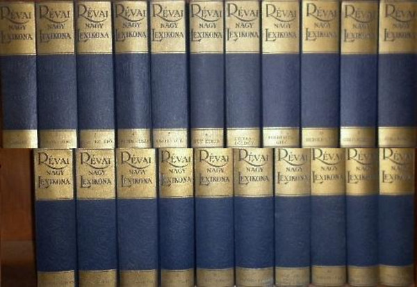 Babits Kiadó - Révai Nagy Lexikona I-XXI. (hasonmás kiadás)