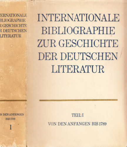 Internationale Bibliographie zur Geschichte der Deutschen Literatur