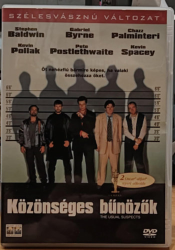 Kevin Spacey Bryan Singer - K�z�ns�ges b�n�z�k (sz�lesv�szn� v�ltozat)(1 DVD)