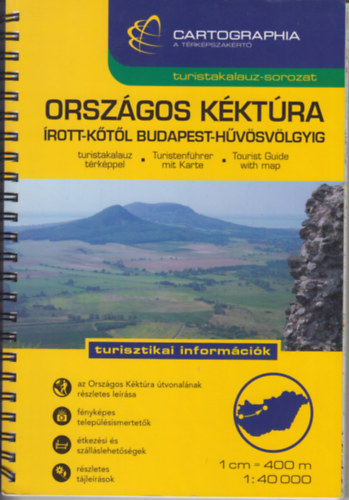 Cartographia - Az orszgos Kktra rott-ktl Budapest-Hvsvlgyig