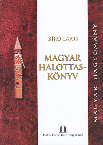 B�r� Lajos - Magyar halottask�nyv