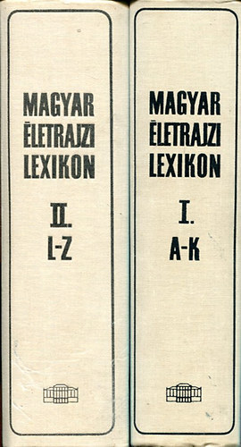 Kenyeres gnes - Magyar letrajzi lexikon I-II.