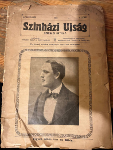 Szinh�zi Ujs�g III. �vfolyam 7. sz�m