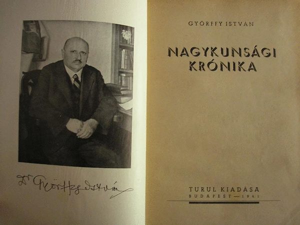 Gy�rffy Istv�n - Nagykuns�gi kr�nika
