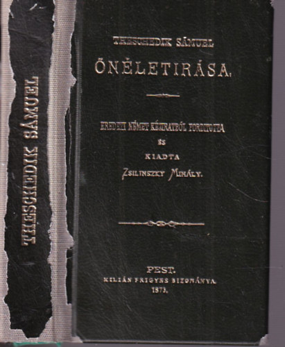 Zsilinszky Mihály - Tessedik Sámuel önéletírása - minikönyv