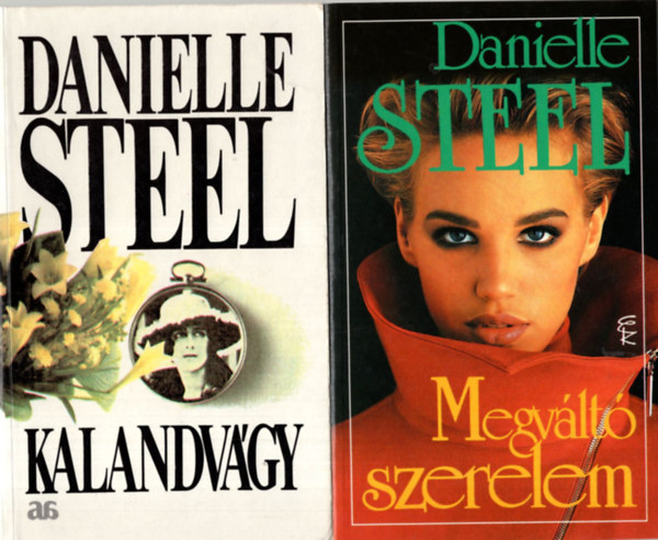 Danielle Steel - 4 db Danielle Steel könyv ( együtt ) 1. Öt nap Párizsban, 2. Derült égből, 3. Megváltó szerelem, 4. Kalandvágy