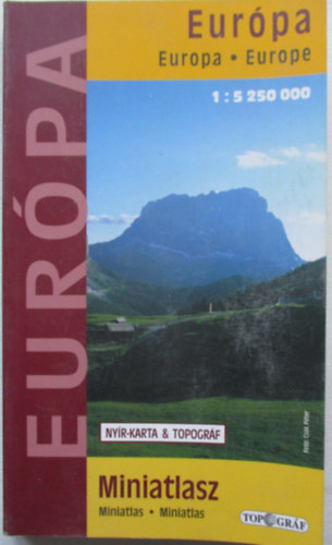Eurpa miniatlasz (1:5 250 000)
