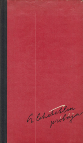 Polg�r Istv�n - A lehetetlen pr�b�ja (dedik�lt)