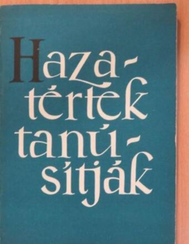Hazat�rtek tan�s�tj�k