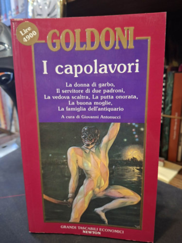 Carlo Goldoni - I capolavori (olasz nyevű drámakötet)