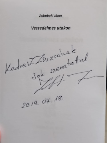 Zsámboki János - Veszedelmes utakon