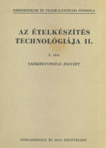 Turs Emil - Az telkszts technolgija II. 1-2.