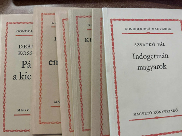 6 db a  Gondolkod� Magyarok sorozatb�l