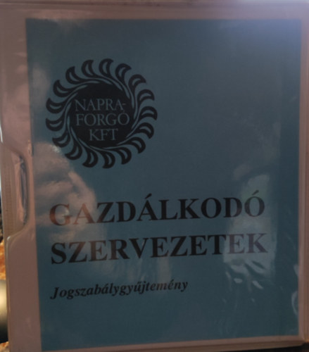 Gazd�lkod� szervezetek - Jogszab�lygy�jtem�ny