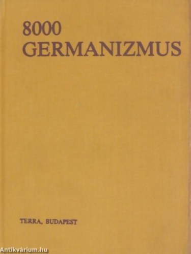 Terra - 8000 germanizmus