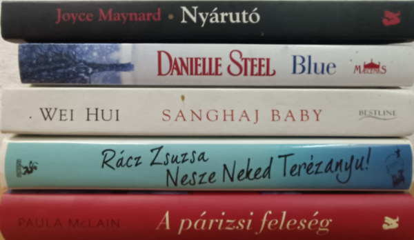 Danielle Steel, Wei Hui, Rcz Zsuzsa, Paula McLain Joyce Maynard - Romantikus knyvcsomag