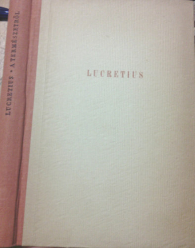 Lucretius - A term�szetr�l