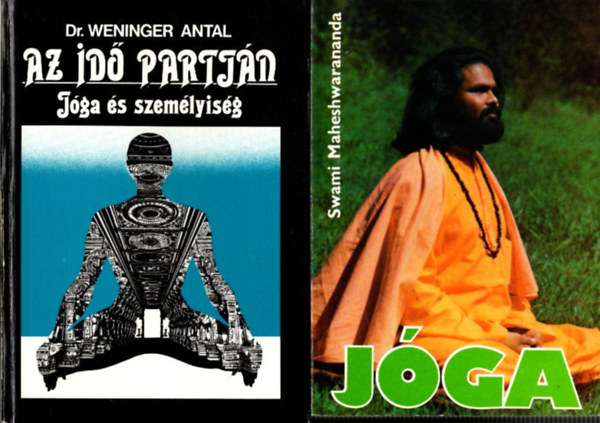 2 db jógakönyv: Az idő partján + Jóga (Swami Maheshwarananda)