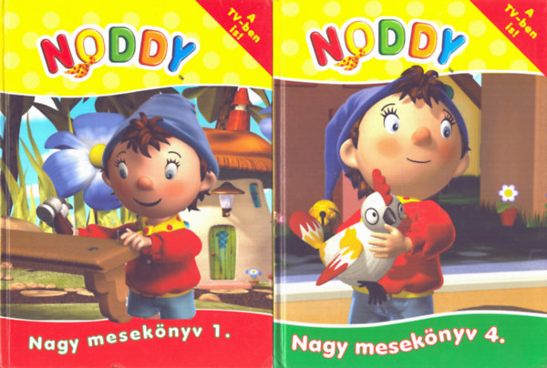 Egmont - Noddy 2 k�tet: Nagy mesek�ny 1. �s 4.