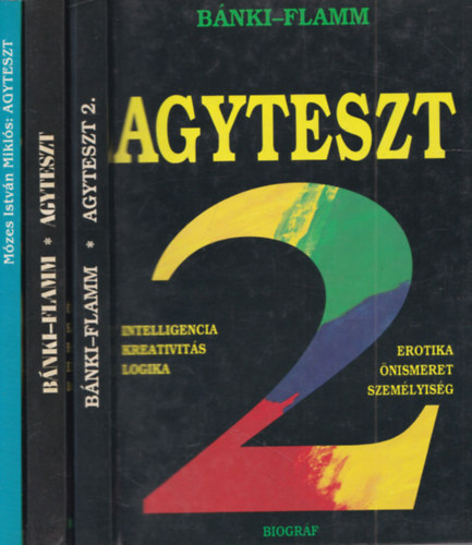 Bánki-Flamm, Mózes István Miklós - 3 db Agyteszt