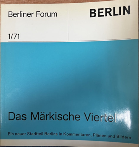 Das M�rkische Viertel