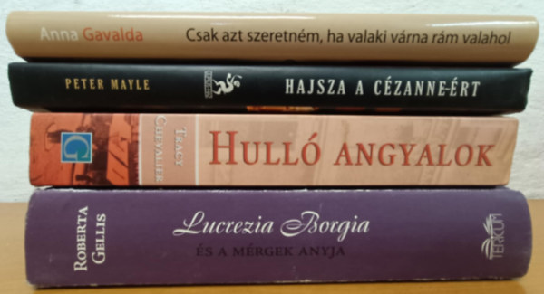 Peter Mayle, Tracy Chevalier, Roberta  Gellis Anna Gavalda - Romantikus knyvcsomag
