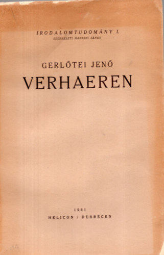 Gerltei Jen - Verhaeren