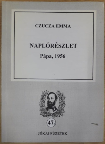 Czucza Emma, Dr. Hermann Istvn (szerk.) - Naplrszlet