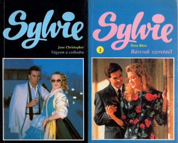 Claude DuBois, Dena Rhee, Jane Christopher Sheila Bruckner - 4 db sylvie romantikus reg�ny: Szel�d�ts meg!, Csod�latos �let, B�rcsak szeretn�l, V�gyom a cs�kodra.