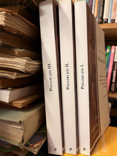 S�ndor Istv�n  (szerk.) - Polg�ri jog I-III.