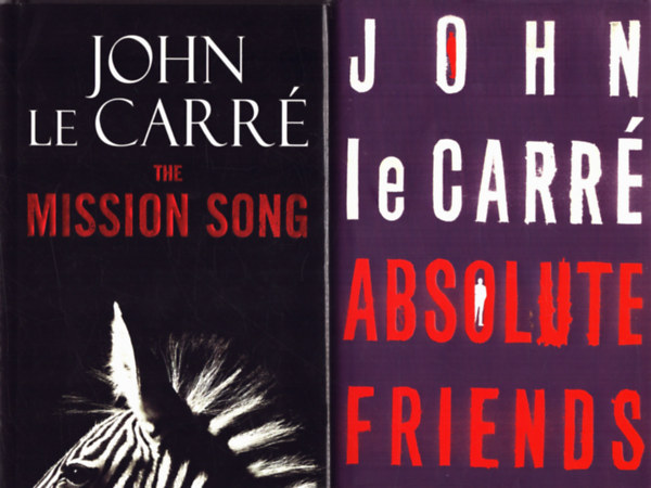 John le Carr - 2 db John le Carr: The mission song+ Absolute friends