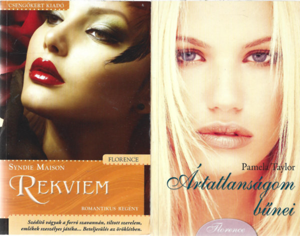 2 db k�nyv, Syndei Maison: Rekviem, Pamela Taylor: �rtatlans�gom b�nei