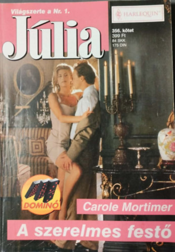 Júlia 356. kötet - A szerelmes festő