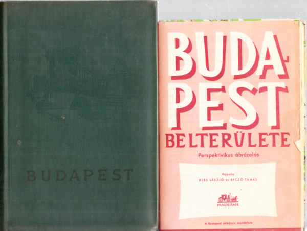 Vitz Andrs; Pap Mikls  (szerk.) - Budapest (Panorma tiknyvek) + trkpmellklet