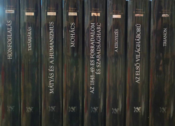 Sud�r Bal�zs, Nagy Bal�zs, Csukovits Enik�, Hermann R�bert  B. Szab� J�nos (Szerk.), Cieger Andr�s (Szerk.), Szab� D�niel (szerk.), Zeidler Mikl�s (szerk.) - 8 db a Nemzet �s Eml�kezet sorozatb�l