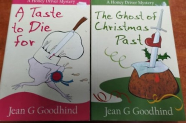 Jean, J.G. Goodhind Goodhind - 2 db Goodhind könyv angolul:The Ghost of Christmas Past, A Taste to Die for
